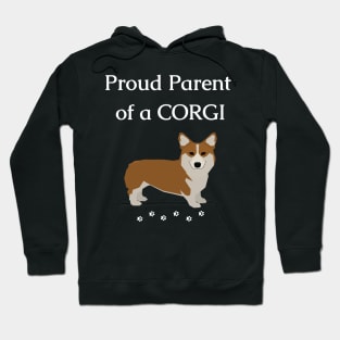 Pembroke Welsh Corgi Dog Proud Parent Hoodie